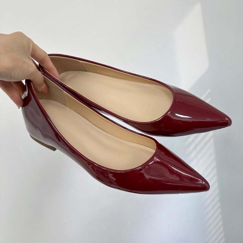 French Style Sexy Pointed Toe Height Increasing5Centimeter Shallow Mouth Women's Shoes Versatile Elegant Open Toe Single Shoes Women's Commuting Fashion