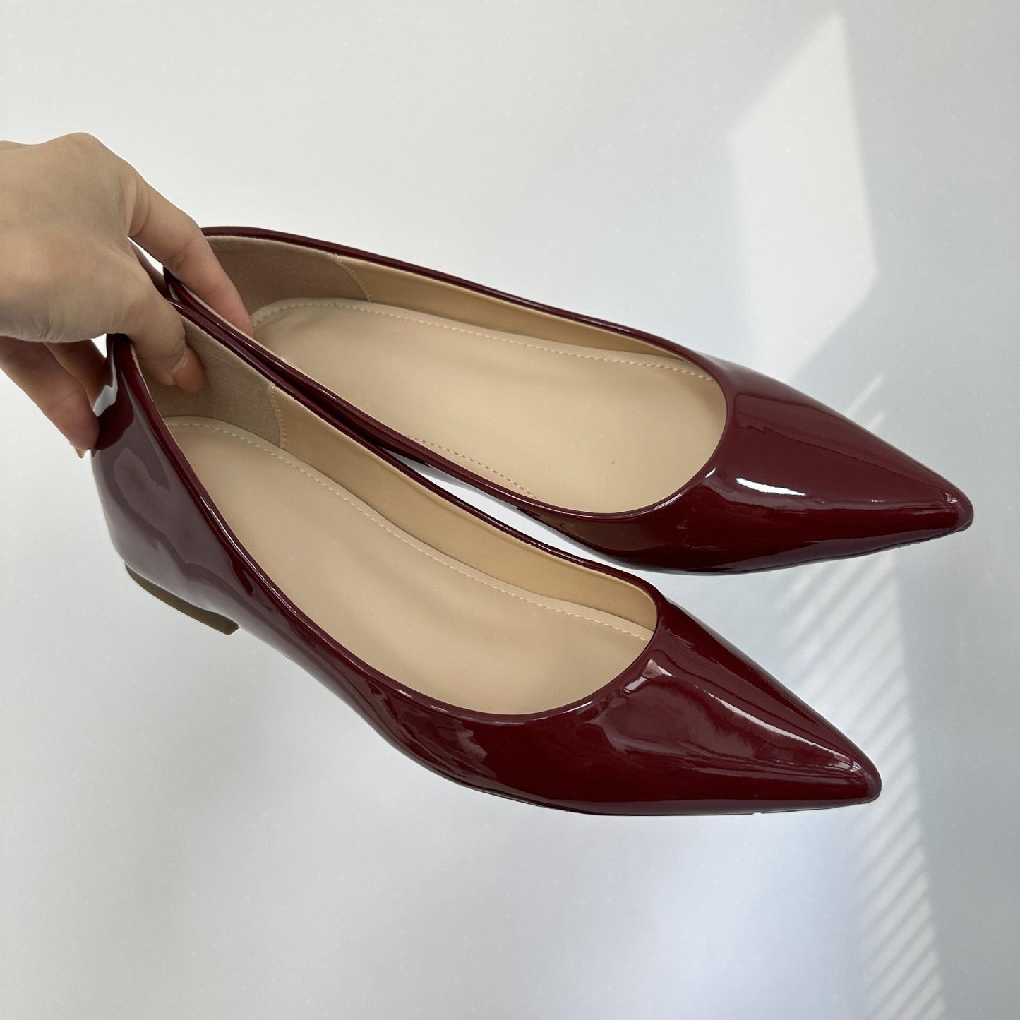 French Style Sexy Pointed Toe Height Increasing5Centimeter Shallow Mouth Women's Shoes Versatile Elegant Open Toe Single Shoes Women's Commuting Fashion