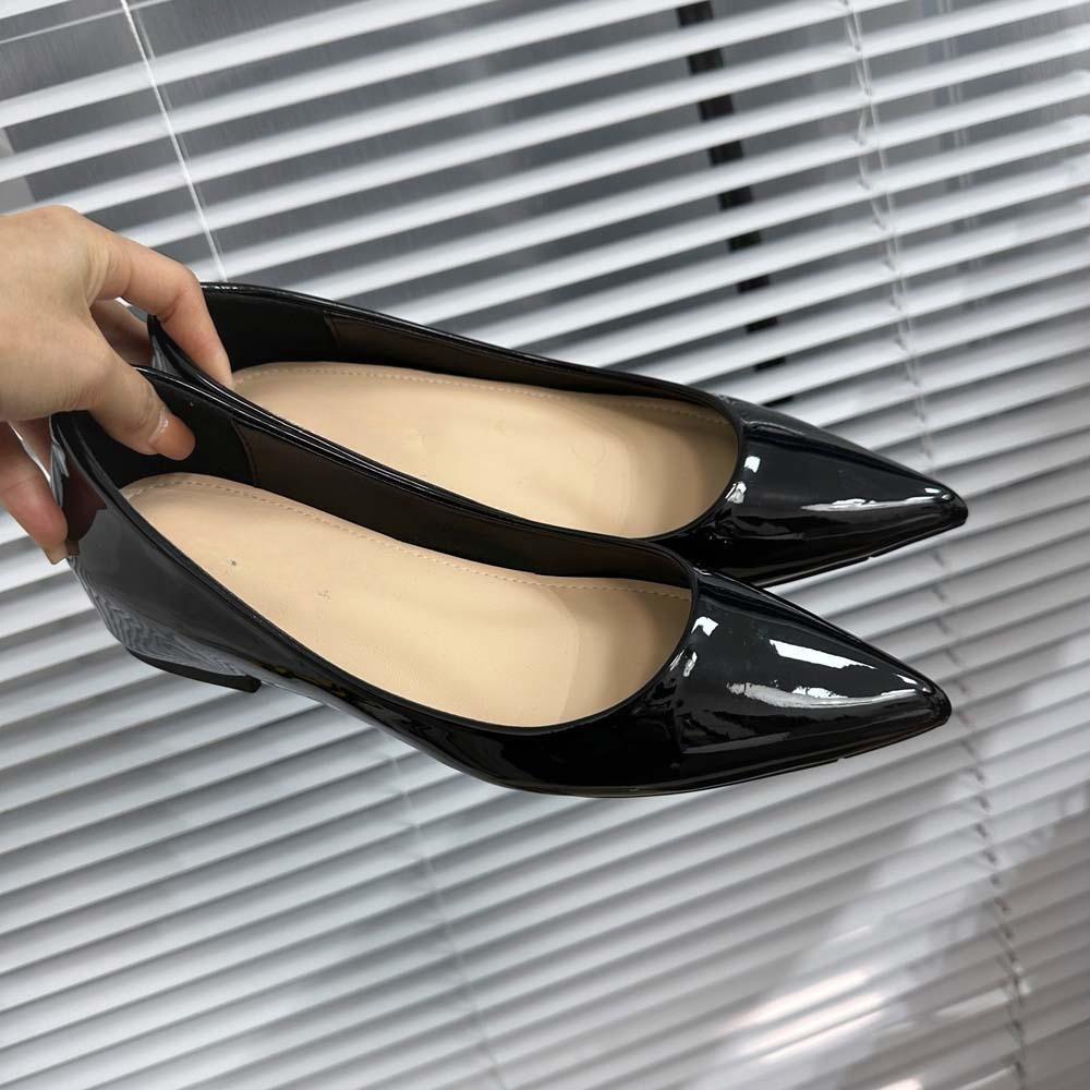 French Style Sexy Pointed Toe Height Increasing5Centimeter Shallow Mouth Women's Shoes Versatile Elegant Open Toe Single Shoes Women's Commuting Fashion