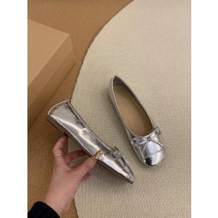 Women's French Style Shoes with Hidden Wedge2025Spring and Autumn New Suede Bowknot Slip-On Light Mouth Apricot Evening Shoes