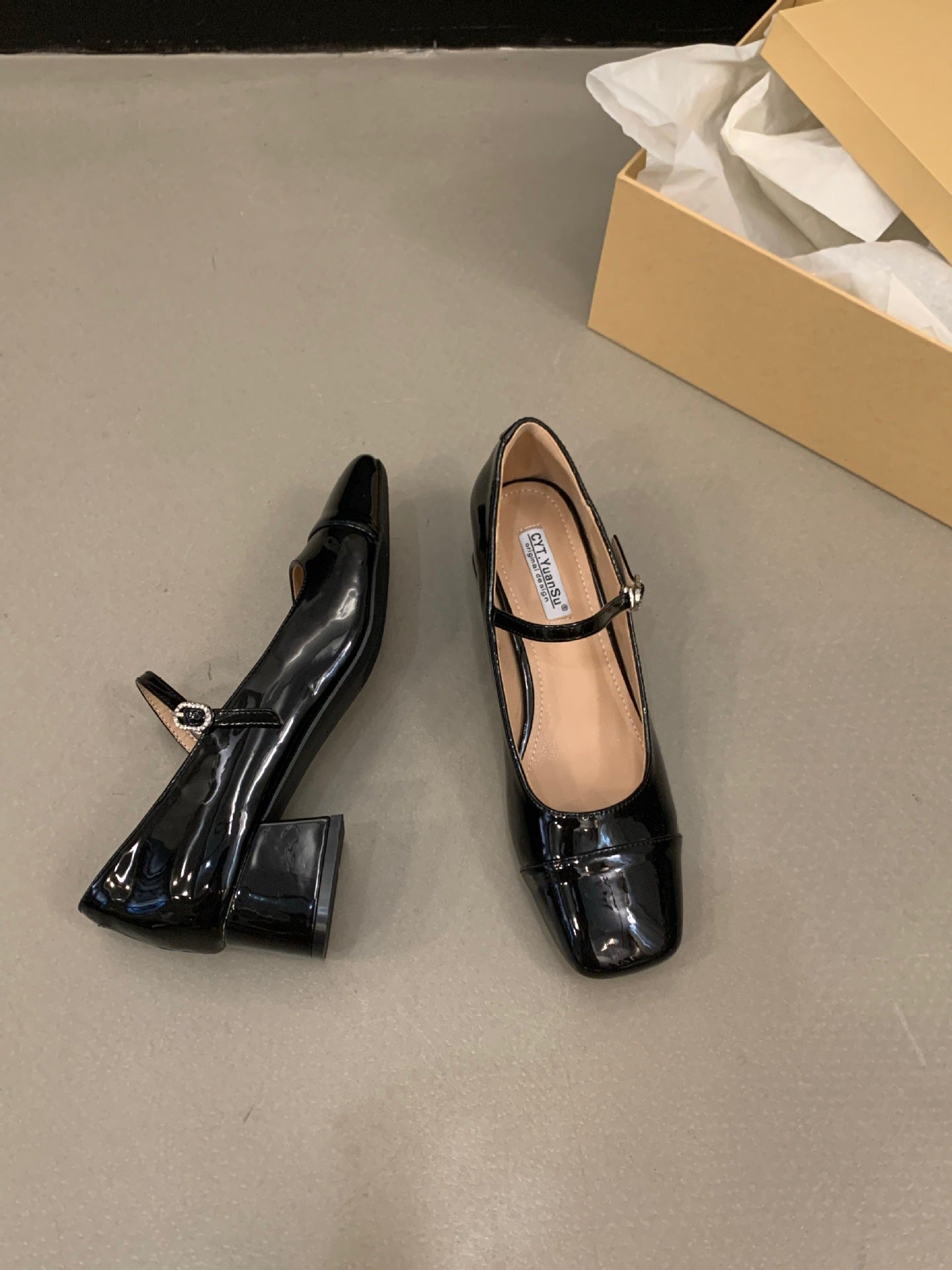 Women's Red Chunky Heel Shoes2023 New Summer Mid-High Heels silver Mary Jane Shoes for Dresses Evening Shoes