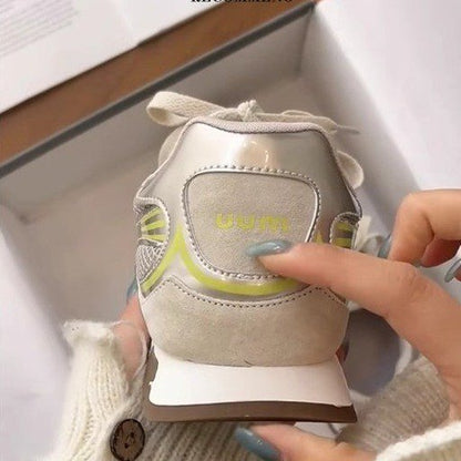 2025Summer Low-Cut（Upper Height Less10cm)Sports shoes women's rubber lace-up