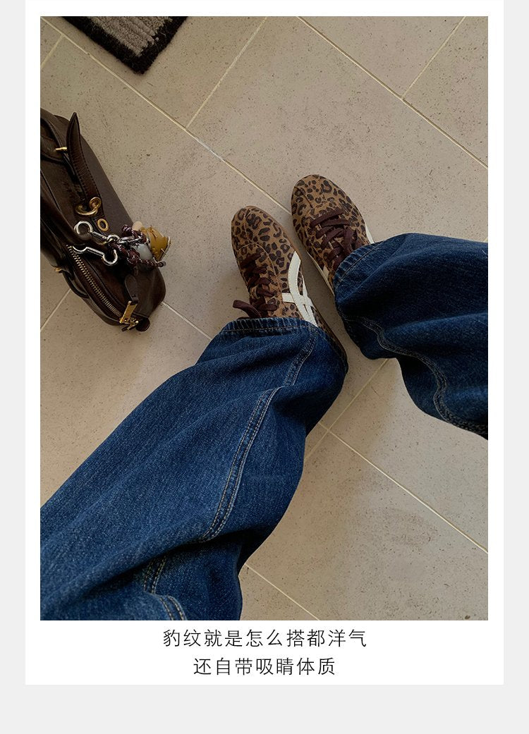 2025Women's Autumn Lace-Up Low-Top Sneakers（Upper Height Less10cm)Rubber