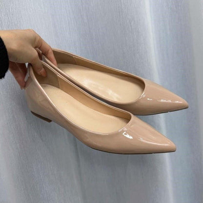 French Style Sexy Pointed Toe Height Increasing5Centimeter Shallow Mouth Women's Shoes Versatile Elegant Open Toe Single Shoes Women's Commuting Fashion