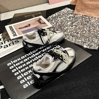 2025Women's Low-Cut Summer Sneakers（Upper Height Less10cm)Sports Shoes Lace Rubber