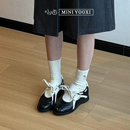 2025Spring Low-Top（Upper Height Less10cm)Rubber lace-up sneakers for women