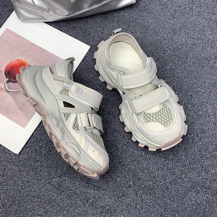 2025Summer Lace-Up Women's Rubber Low-Top（Upper Height Less10cm)Sports Shoes