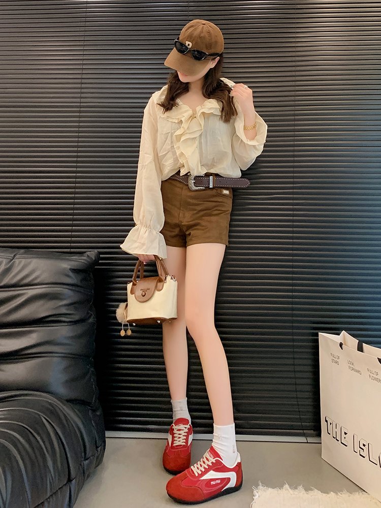 2025Autumn Low Top（Upper Height Less10cm)Sports Shoes Rubber Women's Lace-Up