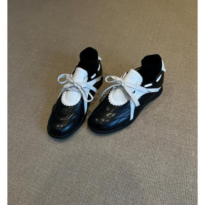 2025Spring Low-Top（Upper Height Less10cm)Rubber lace-up sneakers for women