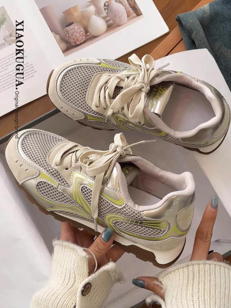 2025Summer Low-Cut（Upper Height Less10cm)Sports shoes women's rubber lace-up