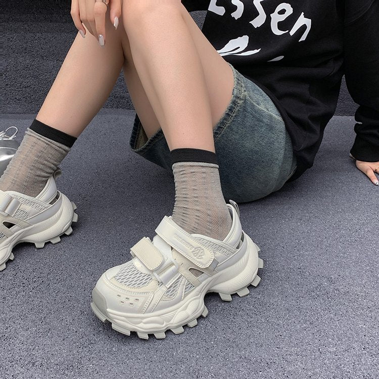 2025Summer Lace-Up Women's Rubber Low-Top（Upper Height Less10cm)Sports Shoes