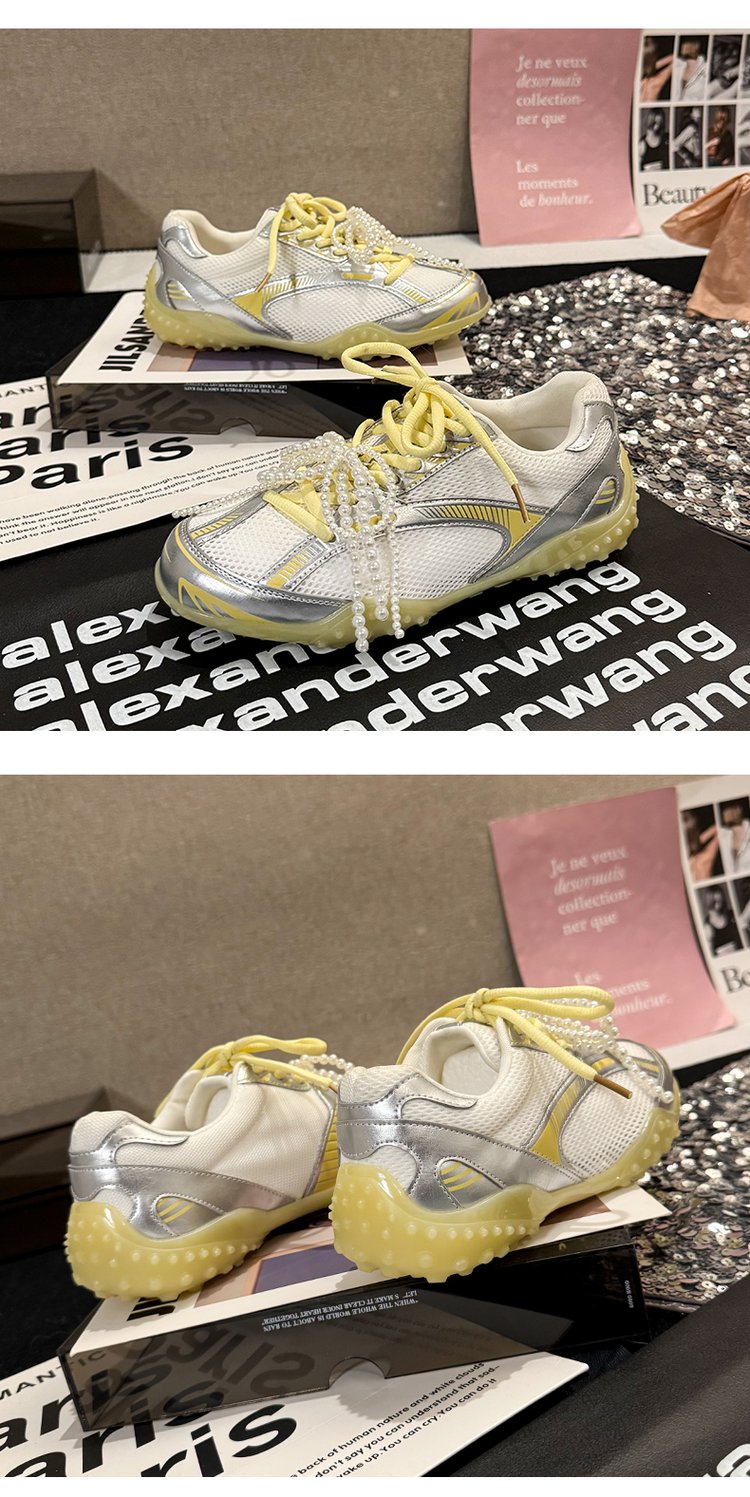 2025Women's Low-Cut Summer Sneakers（Upper Height Less10cm)Sports Shoes Lace Rubber