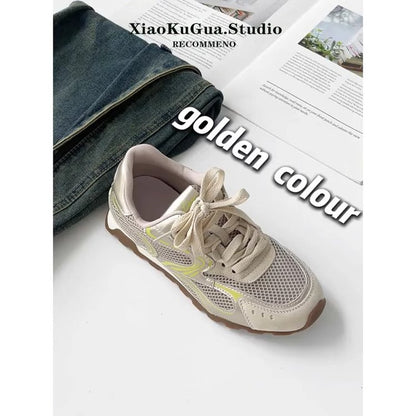 2025Summer Low-Cut（Upper Height Less10cm)Sports shoes women's rubber lace-up