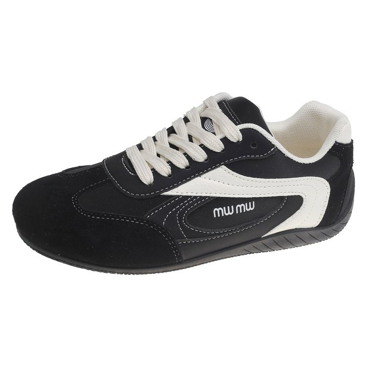 2025Autumn Low Top（Upper Height Less10cm)Sports Shoes Rubber Women's Lace-Up