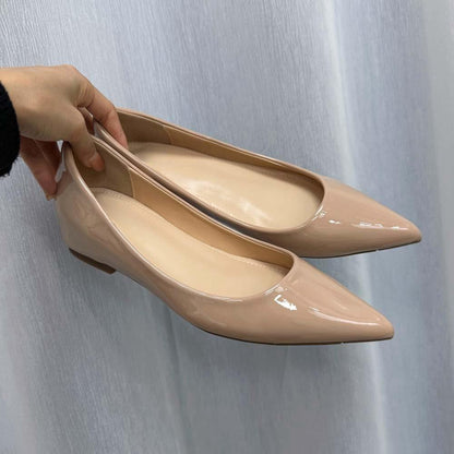 French Style Sexy Pointed Toe Height Increasing5Centimeter Shallow Mouth Women's Shoes Versatile Elegant Open Toe Single Shoes Women's Commuting Fashion