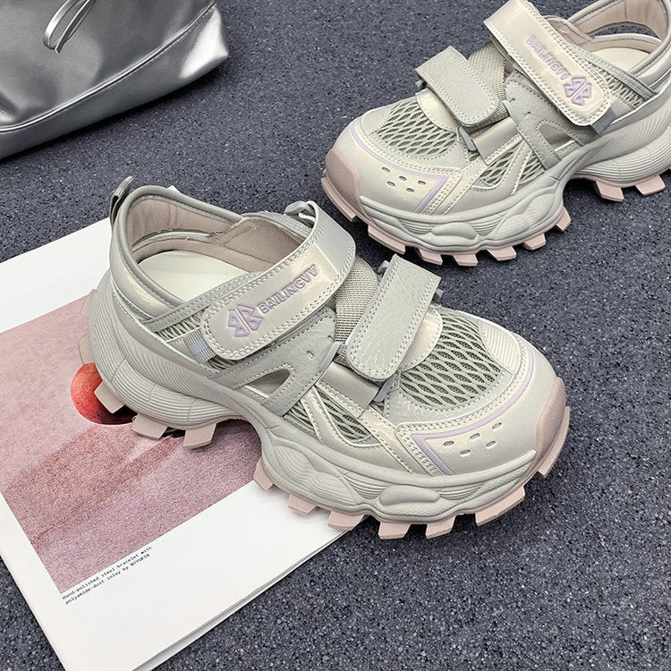 2025Summer Lace-Up Women's Rubber Low-Top（Upper Height Less10cm)Sports Shoes