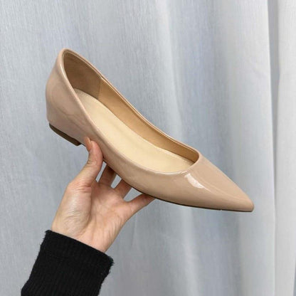 French Style Sexy Pointed Toe Height Increasing5Centimeter Shallow Mouth Women's Shoes Versatile Elegant Open Toe Single Shoes Women's Commuting Fashion
