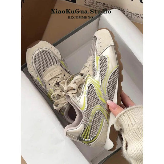 2025Summer Low-Cut（Upper Height Less10cm)Sports shoes women's rubber lace-up