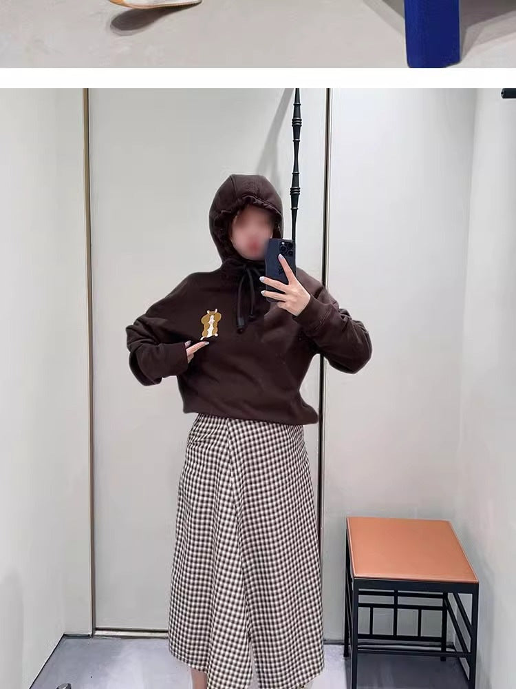 2025Luojia Spring Summer New Retro Flat Shoes Color Block Lace-up Ballet Sports Ugly Cute Shoes for Women