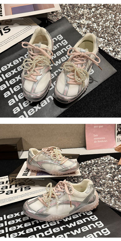 2025Women's Low-Cut Summer Sneakers（Upper Height Less10cm)Sports Shoes Lace Rubber