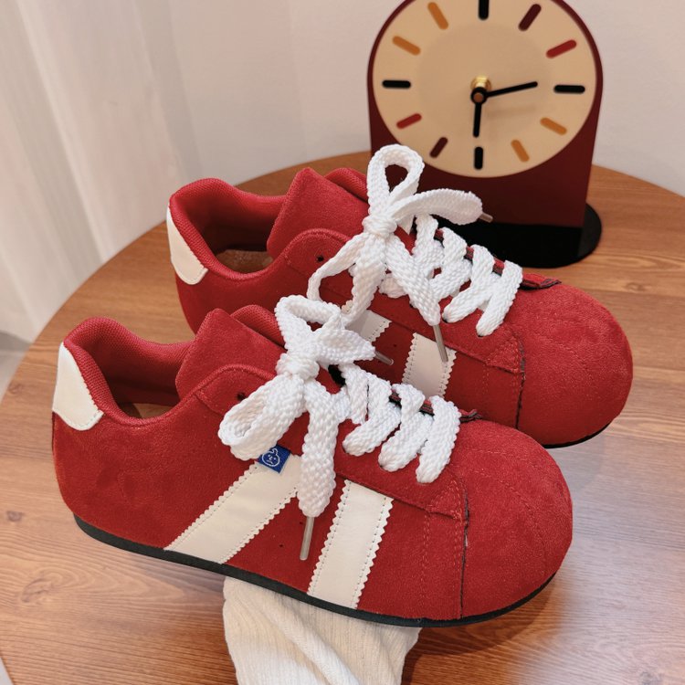 2025Winter Sports Shoes Low Top（Upper Height Less10cm)Lace-up Women's Rubber