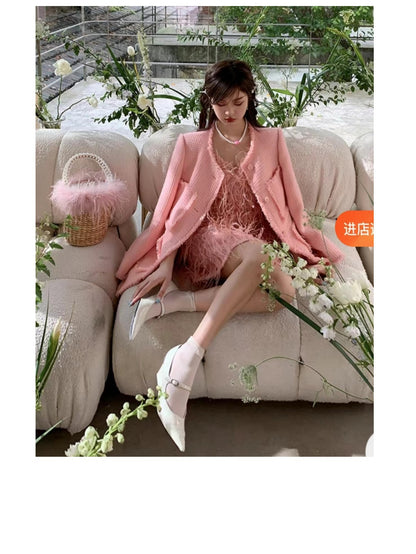 Yi Mengling Same Style2023Shoe Fairy Shoes to Match Dress Rich Lady Shoes Wedge White Single Shoes Pointed Toe Maggie Jane