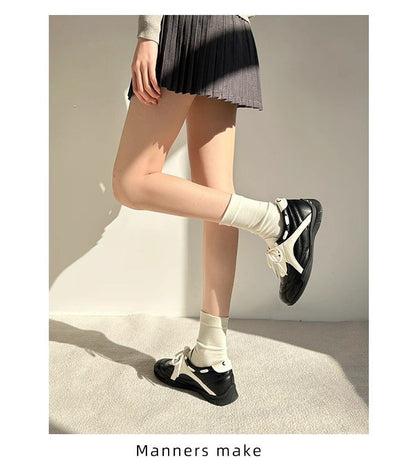 2025Spring Low-Top（Upper Height Less10cm)Rubber lace-up sneakers for women