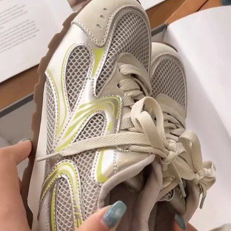 2025Summer Low-Cut（Upper Height Less10cm)Sports shoes women's rubber lace-up