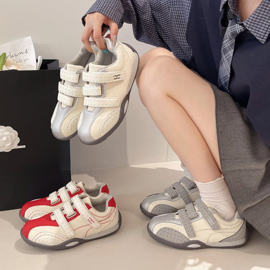 2025Women's Low-Top Rubber Sneakers for Autumn（Upper Height Less10cm)Lace up