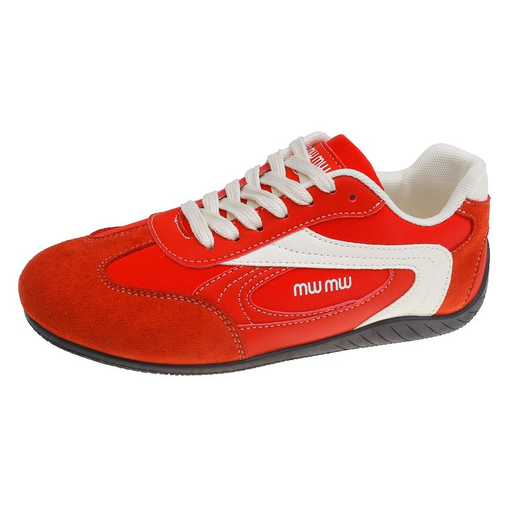 2025Autumn Low Top（Upper Height Less10cm)Sports Shoes Rubber Women's Lace-Up