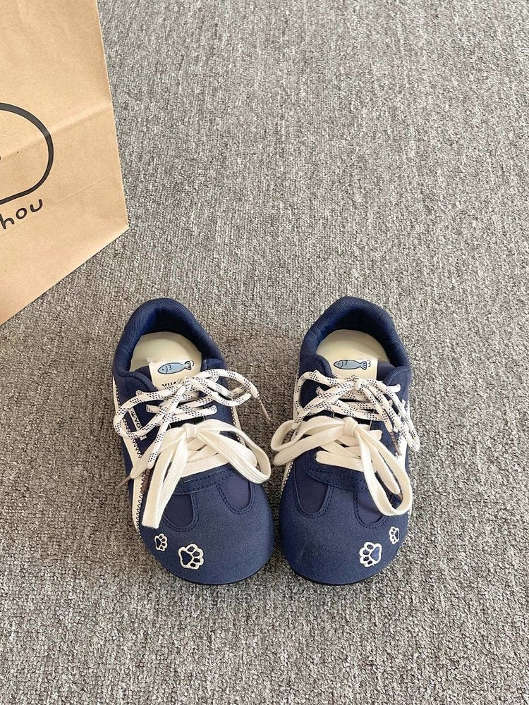 2025Autumn rubber sneakers low-top（Upper Height Less10cm)Lace-up Women