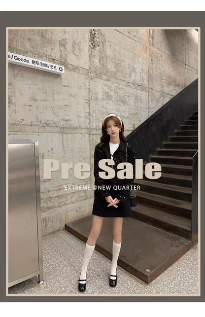 Mary Jane High Heels2023New Year's New Small Thick Heel French Style One-Strap Retro Single Shoes