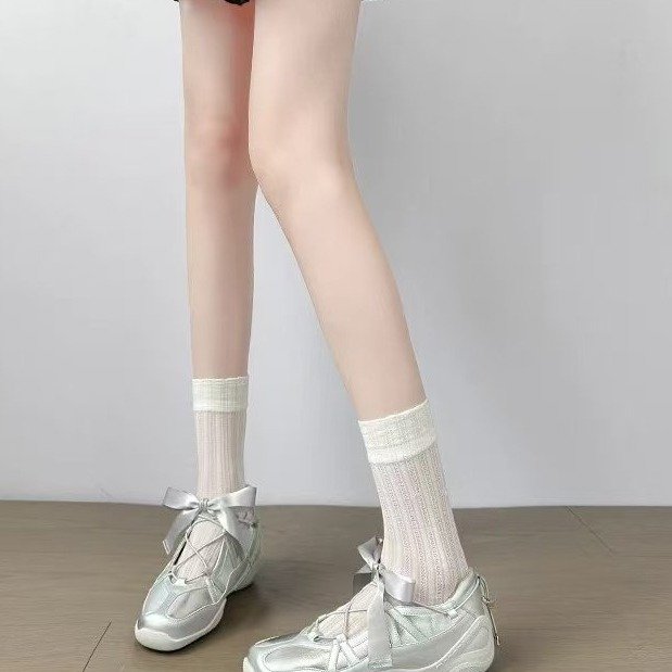 2025Summer rubber sneakers for women with lace-up low-top（Upper Height Less10cm)
