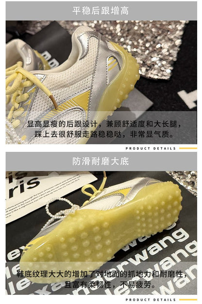 2025Women's Low-Cut Summer Sneakers（Upper Height Less10cm)Sports Shoes Lace Rubber