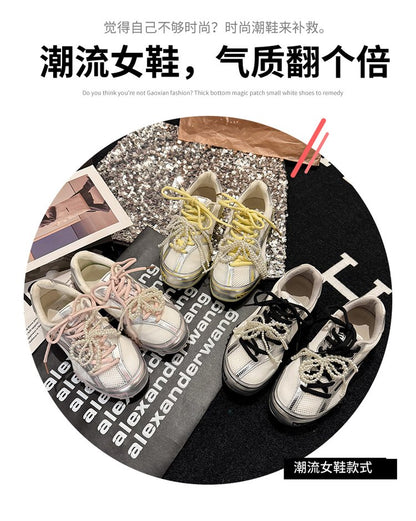 2025Women's Low-Cut Summer Sneakers（Upper Height Less10cm)Sports Shoes Lace Rubber