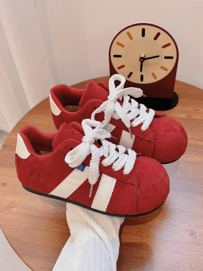 2025Winter Sports Shoes Low Top（Upper Height Less10cm)Lace-up Women's Rubber