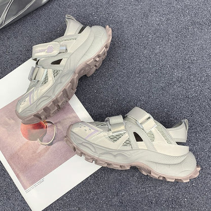 2025Summer Lace-Up Women's Rubber Low-Top（Upper Height Less10cm)Sports Shoes