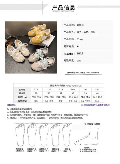 2025Spring New Non-Slip Color Block Sports Jogging Shoes for Women Comfortable Casual Breathable White Running Shoes