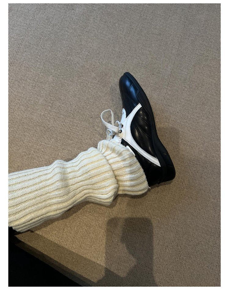 2025Spring Low-Top（Upper Height Less10cm)Rubber lace-up sneakers for women