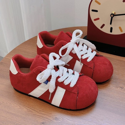 2025Winter Sports Shoes Low Top（Upper Height Less10cm)Lace-up Women's Rubber