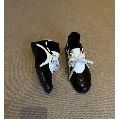 2025Spring Low-Top（Upper Height Less10cm)Rubber lace-up sneakers for women