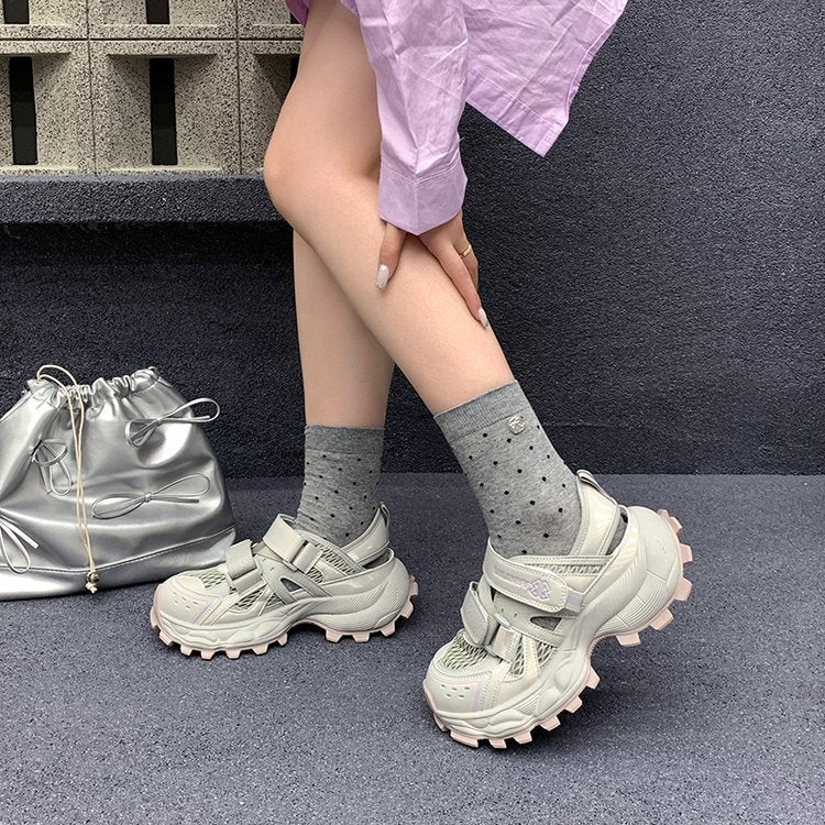 2025Summer Lace-Up Women's Rubber Low-Top（Upper Height Less10cm)Sports Shoes