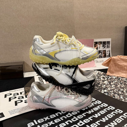 2025Women's Low-Cut Summer Sneakers（Upper Height Less10cm)Sports Shoes Lace Rubber