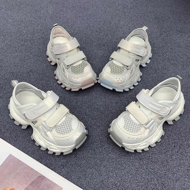 2025Summer Lace-Up Women's Rubber Low-Top（Upper Height Less10cm)Sports Shoes