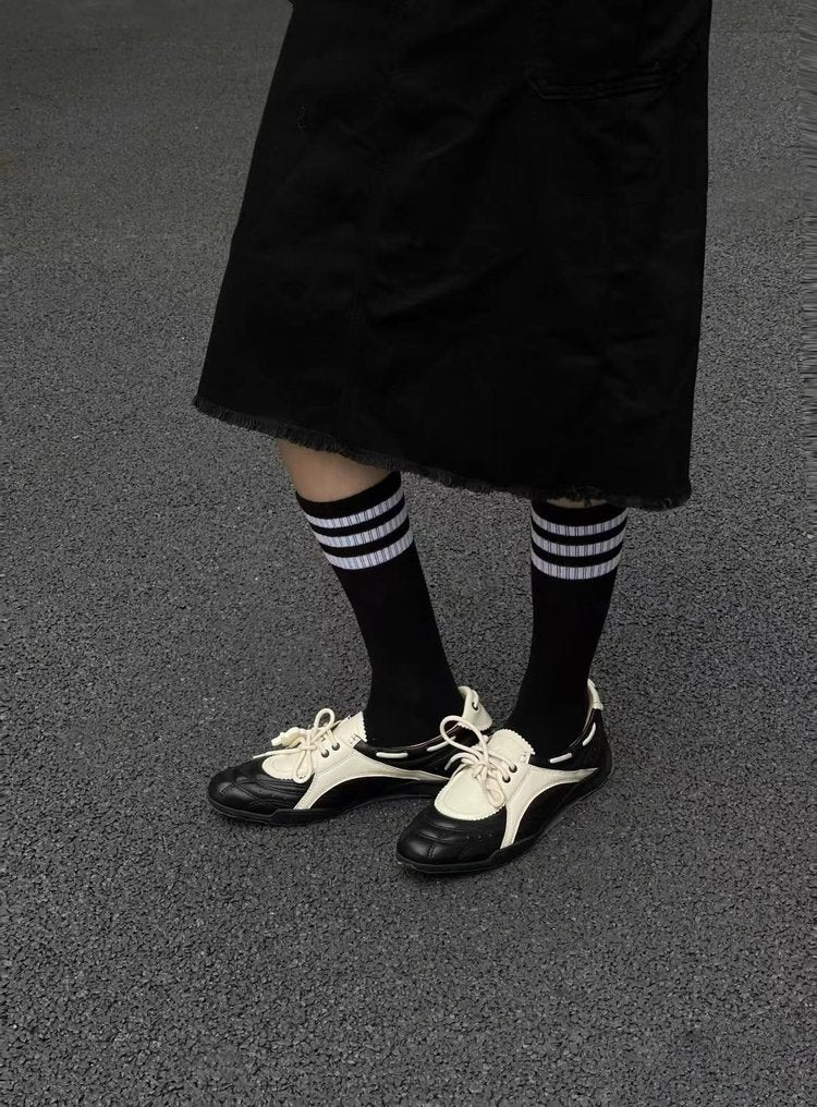 2025Spring Low-Top（Upper Height Less10cm)Rubber lace-up sneakers for women