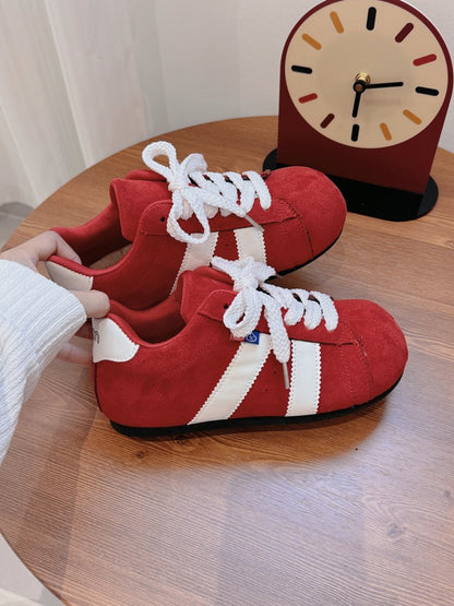 2025Winter Sports Shoes Low Top（Upper Height Less10cm)Lace-up Women's Rubber