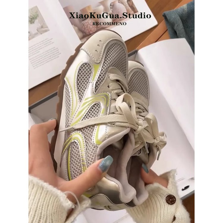2025Summer Low-Cut（Upper Height Less10cm)Sports shoes women's rubber lace-up