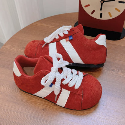 2025Winter Sports Shoes Low Top（Upper Height Less10cm)Lace-up Women's Rubber