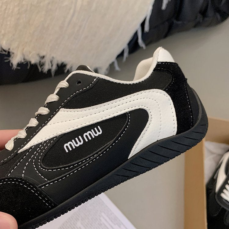 2025Autumn Low Top（Upper Height Less10cm)Sports Shoes Rubber Women's Lace-Up