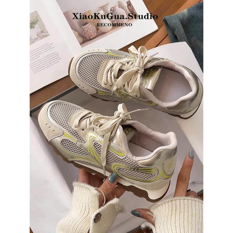 2025Summer Low-Cut（Upper Height Less10cm)Sports shoes women's rubber lace-up